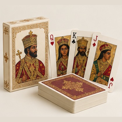 Royalty Pack Standard Playing Cards - Ethiopian Royalty Touch